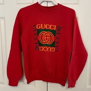 Vintage Fruit of the Loom Gucci Sweatshirt